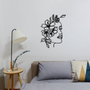 Wallity Farfalla Accesorio decorativo de pared metálico Negro